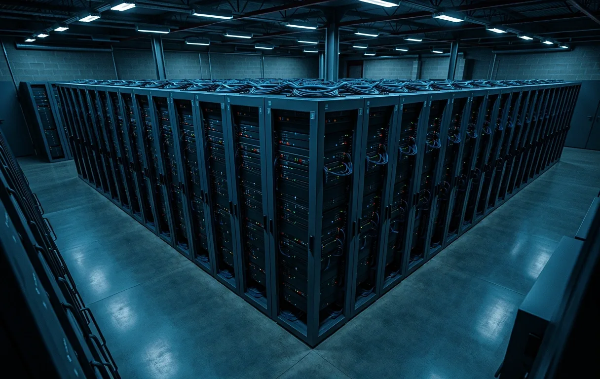 High-density enterprise server infrastructure